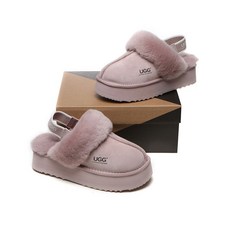호주 에버어그 슬리퍼 펀케트 머핀 플랫폼 통굽 탈부착 밴딩 키높이 여성 양털 양모 UGG 어그슬리퍼