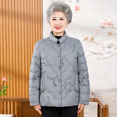 할머니경량패딩 중년 퀼팅 잠바 빅사이즈 50대 여성 60대 70대 어르신 코트 엄마