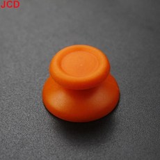 JCD 3D 아날로그 스틱 캡 PS4 프로 슬림 컨트롤러용 엄지 커버 컨트롤 조이스틱 버섯 16 색, [06] orange, 1개, 6.orange