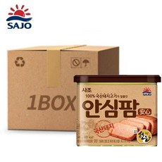 [사조] 안심팜 340g x 1박스, 24개