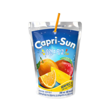 농심 카프리썬 오렌지 망고 200ml, 1개