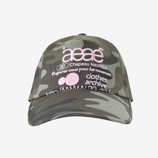 [에이이에이이] Web Logo Camo 5Pannel Cap [GREEN] - 6월 말 입고 예정 - aeae모자