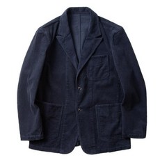 [솔티] Tura Corduroy Washed Jacket (Blue)