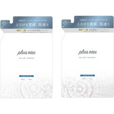 일본직발송 6. 【AMAZON.CO.JP 한정】 PLUS EAU (프류스오) 멜로우 샴푸멜로우 트리트먼트 스무스 리필용