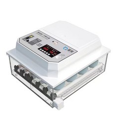 계란 부화기 조류 달걀 매추리 알 대형 양계장 병아리, 64홀 계란 부화기 + 배터리 2개, 1개
