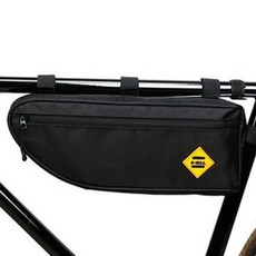 [WITH] 자전거 안장 가방 대용량 프레임 백 파우치 사이클 사각형, 1개