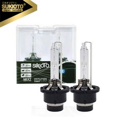 SUKIOTO 66240 D2S 제논 HID 전구 D4S 자동차 제논 헤드라이트 35W 55W 4300K 6000K 8000K 자동 램프, 1 PAIR 35W SUKIOTO, 10000 K_D2R