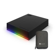 씨게이트 FireCuda Gaming 외장하드 STKL5000400 데이터 복구 서비스+파우치+USB케이블, 블랙, 5TB