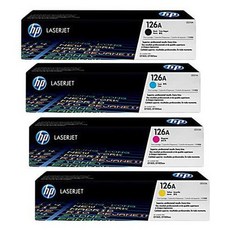 정품 126A CE310A CE311A CE312A CE313A CE314A KH HP, CE310A (검정), 1개