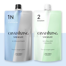 신형 시세이도 매직약 크리스탈라이징 스트레이트, N 액상, 1개, 400ml
