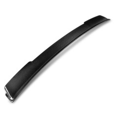 DNA MOTORING 2-RSP-7705-CF 탄소 섬유 후면 창문 루프 스포일러 윙 2016-2018 쉐보레 카마로 쿠페와 호환 블랙 539044, 1개