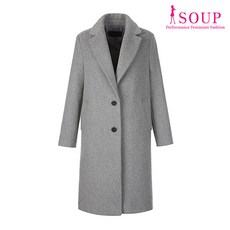 SOUP 싱글 롱 코트(SUBHCP3)
