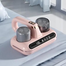 진드기제거기 다목적진드기제거기 초음파진드기제거기 무선진드기제거기 휴대용 진드기 제거기 가정용 매트리스 진공 청소기 자외선 살균 기계 베개 시트 소파 가전 제품, 1개, 2) Pink, 없음