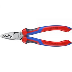 KNIPEX 도구 - 엔드 페룰용 압착 플라이어 멀티 컴포넌트 (9772180), 1개
