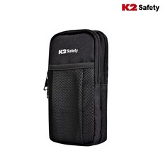 K2 safety 베이직 파우치 IUA21907 핸드폰 파우치 가방, 블랙