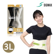 시그맥스 맥스 벨트 R2 의료용 허리보호대 3L(105~115 cm), 1개