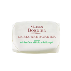 Le Beurre Bordier 프랑스 보르디에 야생 마늘 캄폿 후추 버터, 1개, 125g