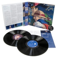 (당일발송) 하울의 움직이는 성 LP 지브리 사운드트랙 영화 애니 OST 히사이시조, 2LP