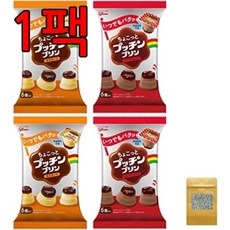 글리코 살짝 푸친 푸딩 커스터드 밀크쇼콜라 총24개, 1팩, 540g