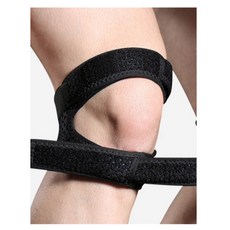 모션가드코어 무릎 보호대 2P 슬개골 지지 메쉬 통풍 양쪽 세트, 블랙