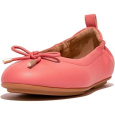fitflop 핏플랍 핏플롭 여성 알레그로 보우 가죽 발레리나 발레 플랫