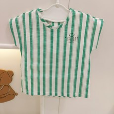 해피랜드 여름 필수품 스트라이프 티셔츠! 티셔츠 한장으로 완벽한 코디 완성! 남여 티셔츠