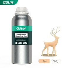 eSUN 저취 LCD 식물 기반 감광성 수지 / 고 인성 PLA 환경 보호 알루미늄 병 1000g, Skin Color