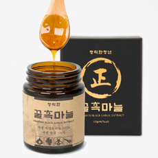 흑마늘과 꿀의 만남 정직한 꿀흑마늘 건강식품 꿀마늘 마늘꿀절임, 단품, 단품