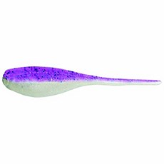 바비 갈랜드 베이비 샤 피쉬 2 인치 소프트 플라스틱 18 팩 (Purple Mist), Purple Mist