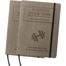 습관 둥지 역도 체육관 버디 저널 저널의 12 주 개인 훈련 프로그램. 운동 및 운동 일지 / 로그. (2x 역