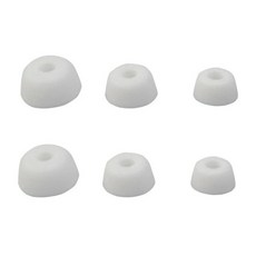 실리콘 이어 버드 플러그 커버 이어팁 캡, 2. WHITE, 1개