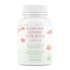 커먼헬스 링곤베리 퓨레 글루타치온 프리미엄 정 1000mg, 60정, 1개