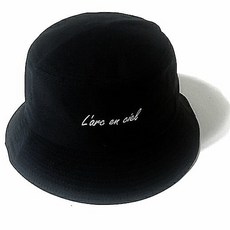 벨리카 [2차리오더] 버킷햇 면모자 블랙 VL010