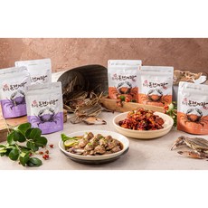 놀라운 본전게장 간장게장 양념게장 혼합세트 2kg (총6팩), 양념게장 6팩