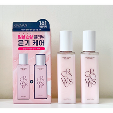 [정품] /_+_|| 수분 영양 고른 밸런싱 8중 히알루론산 키토산 성분 |||| 그로우어스 --- 데미지 // 테라피 -- 헤어 ** 밀크 - 더블 기획, 1개, 320ml