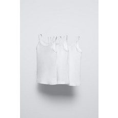 자라 키즈 ZARA KIDS 2-6세 베이직 서스펜더 티셔츠 3장 세트316370