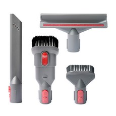 다이슨 V6 V7 V8 V10 DC24 DC33 DC35 DC39 DC44에 적합한 교체 부품 부착 도구 키트 브러시 4개 교체