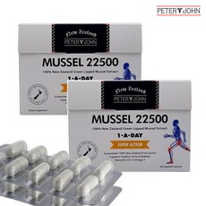 피터앤존 뉴질랜드 녹색 초록입홍합 22500mg 200베지캡슐 2개, 뉴질랜드 프로폴리스 치약, 200캡슐 - 2개