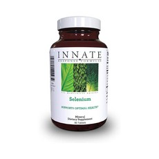 이네이트 INNATE Response Formulas Selenium Mineral 이네이트리스폰스 포뮬러 셀레늄 미네랄 영양제 비건 90정 3팩, 3개, 180정