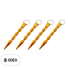 초강력 쿠보탄 휴대용 호신용품 옐로, 60개