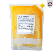 [퀴클리몰] 시아스 유자 드레싱 2kg 냉장 x 6개입
