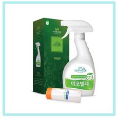 친환경 셀프 에어컨 세정제 에코빌레 500ml 곰팡이 악취제거 벽걸이 천장형 창문형