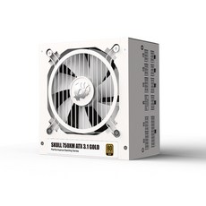NEWZEN SKULL 750XM 풀모듈러 ATX3.1 80PLUS 골드 화이트 파워서플라이