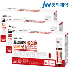 JW중외제약 프리미엄 올인원 이뮨 샷 마시는 액상 멀티 종합 비타민 & 미네랄 남성 여성 종합영양제