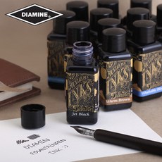 디아민 만년필 베스트셀러 일반 병 잉크 30ml, 1통, 9. Bilberry