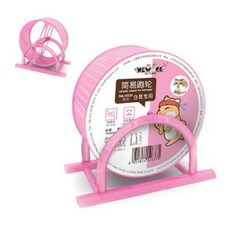 뉴에이지 햄스터 발빠짐방지 쳇바퀴 13cm, 핑크, 1개