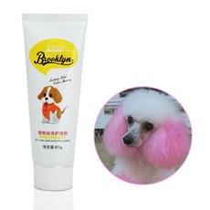 애완견 고양이 동물 털 밝은 염색 염료 안료 에이전트, 1개