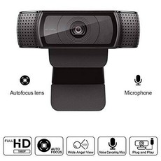 1080P high-Definition 웹캠 with 이중 Microphones C920 웹캠 for 게이밍, 상세내용참조