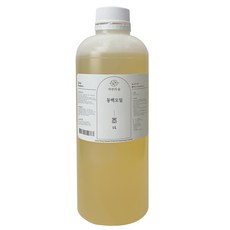 수제나라 동백오일 500ml~1L 동백기름 카멜리아 자연의숲 천연식물성보습오일 바디 페이스 헤어마사지 천연화장품 천연비누 원료, 1L, 1개