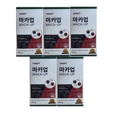 엔큐바이오 마카업 블랙마카, 100g, 5개
